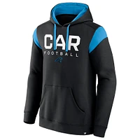 Sweat à capuche Fanatics Black Carolina Panthers Call The Shot pour hommes