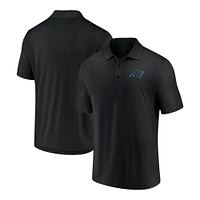 Polo composant noir Carolina Panthers Fanatics pour hommes