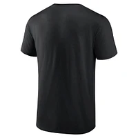 Men's Fanatics Black Carolina Panthers Coordinate T-Shirt