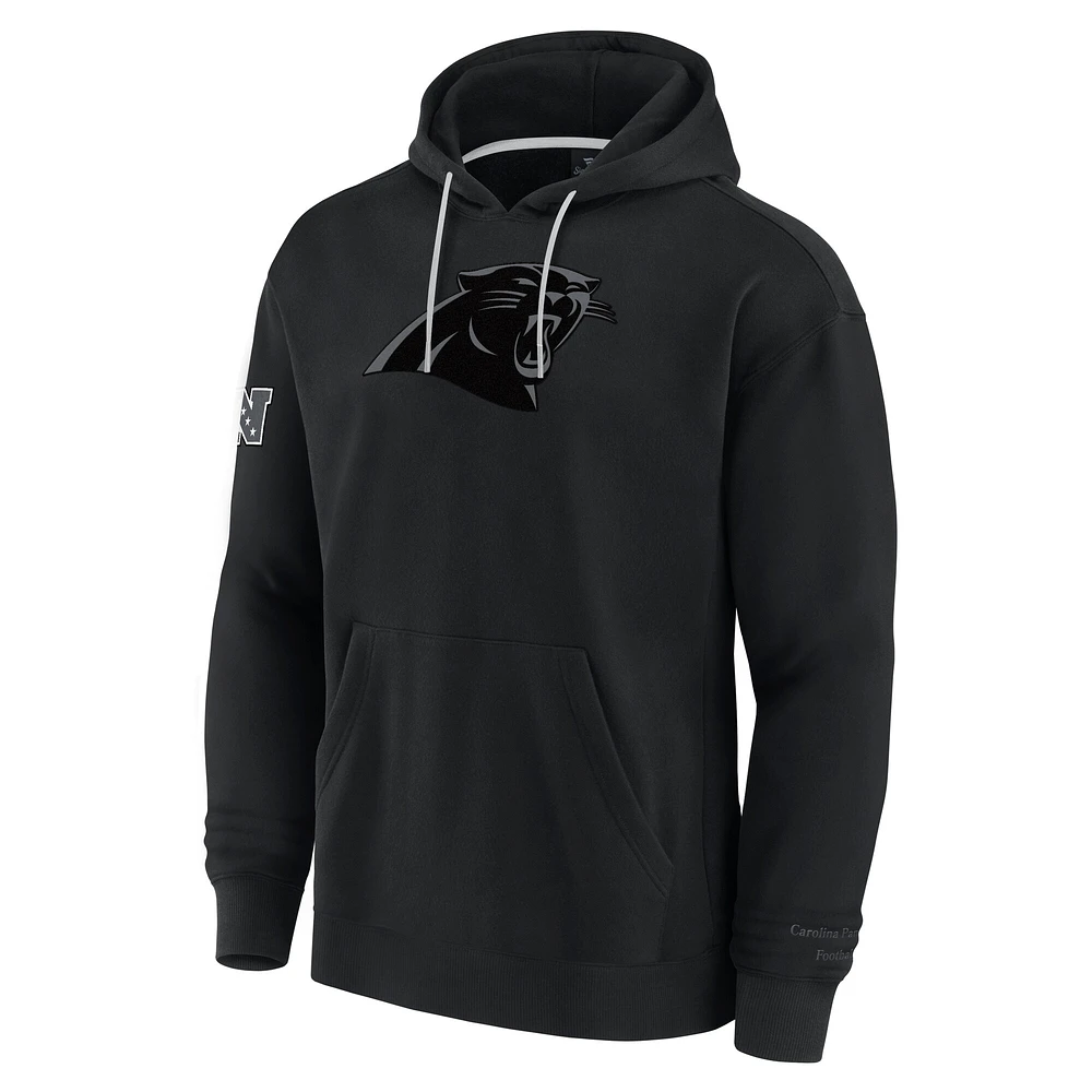 Sweat à capuche noir Elements Pace des Carolina Panthers pour homme