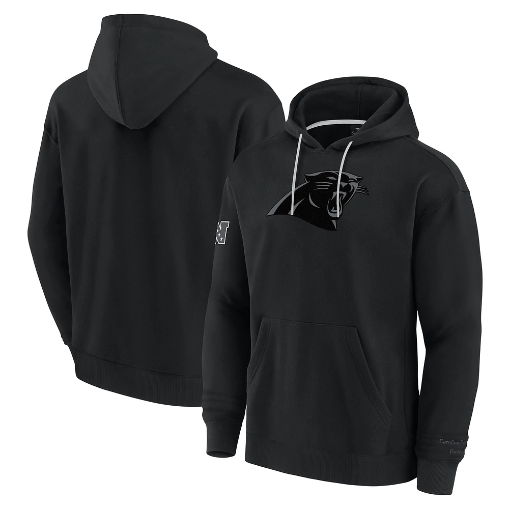 Sweat à capuche noir Elements Pace des Carolina Panthers pour homme