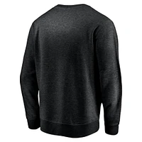 Men's Fanatics Black Carolina Panthers Game Time Arch Pullover Sweatshirt