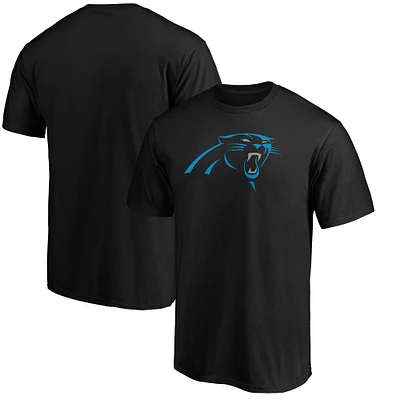 Men's Fanatics Black Carolina Panthers Primary Logo T-Shirt