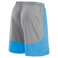 Men's Fanatics Blue Carolina Panthers Big & Tall Team Logo Shorts