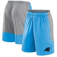 Men's Fanatics Blue Carolina Panthers Big & Tall Team Logo Shorts