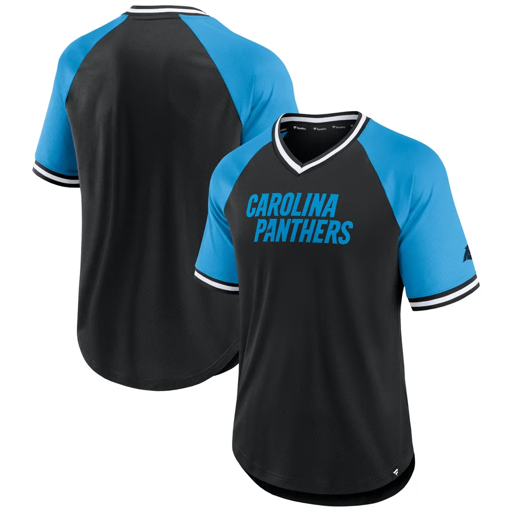 Men's Fanatics Branded Black/Blue Carolina Panthers Player Pack T-Shirt  Combo Set