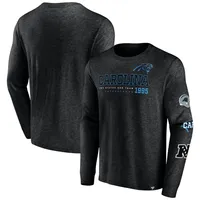 Men's Fanatics Branded White Carolina Panthers Long Sleeve T-Shirt