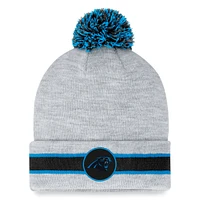 Lids Carolina Panthers '47 Monhegan Cuffed Knit Hat - Gray