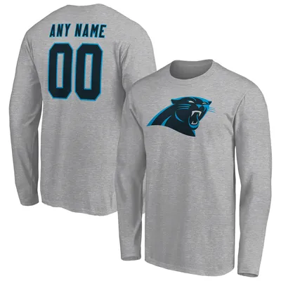 Men's Fanatics Branded White Carolina Panthers Long Sleeve T-Shirt