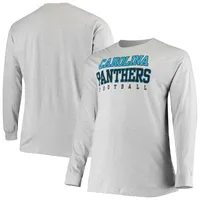 Cincinnati Bengals Fanatics Branded Big & Tall Practice Long Sleeve T-Shirt – Heathered Gray