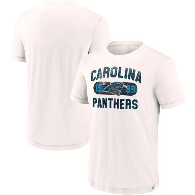 Men's Fanatics Branded Black Carolina Panthers Home Stretch T-Shirt 