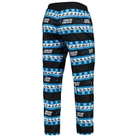 Men's FOCO Blue Carolina Panthers Team Ugly Pajama Set