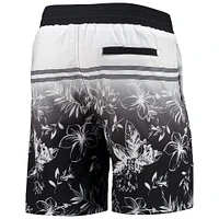 Men's G-III Sports by Carl Banks Black Carolina Panthers Island Volley Swim Shorts