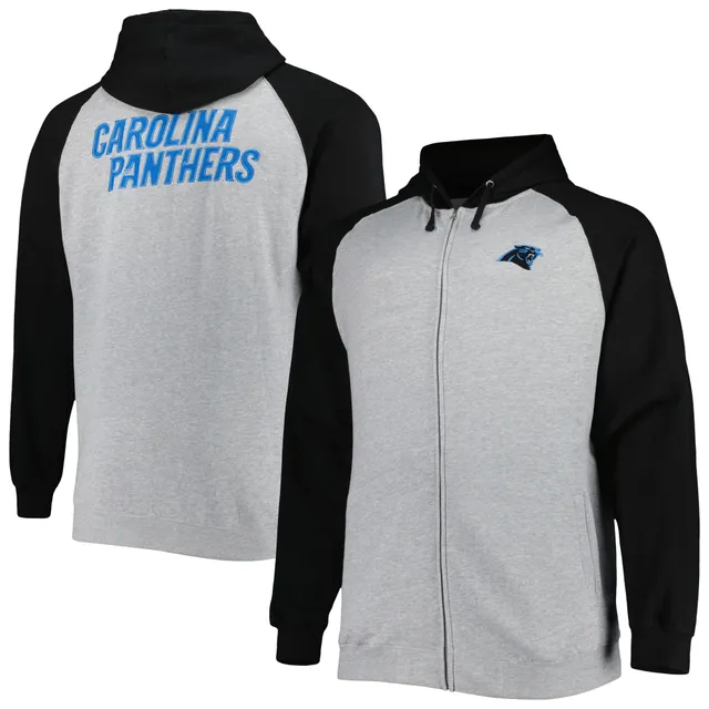 Lids Carolina Panthers Women's Plus Fleece Full-Zip Hoodie Jacket - Heather  Charcoal