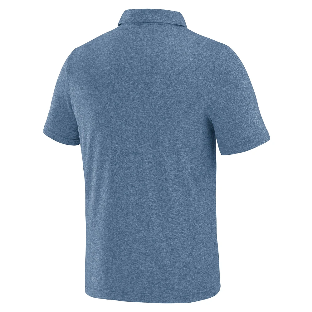 Men's J. Palmer Blue Carolina Panthers Four Down Polo