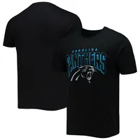 Lids Carolina Panthers Junk Food Helmet T-Shirt - Heathered Gray