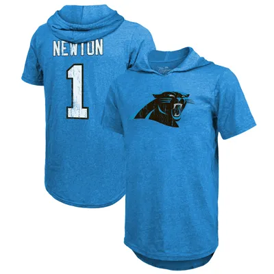 Lids Christian McCaffrey Carolina Panthers Fanatics Branded Player Name &  Number Tri-Blend Hoodie T-Shirt - Light Blue