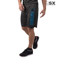 Men's MSX by Michael Strahan Black Carolina Panthers Training Shorts