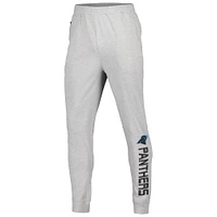 Men's MSX by Michael Strahan Gray Carolina Panthers Lounge Jogger Pants