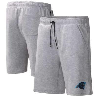 Carolina Panthers MSX by Michael Strahan Trainer Shorts - Heather Gray