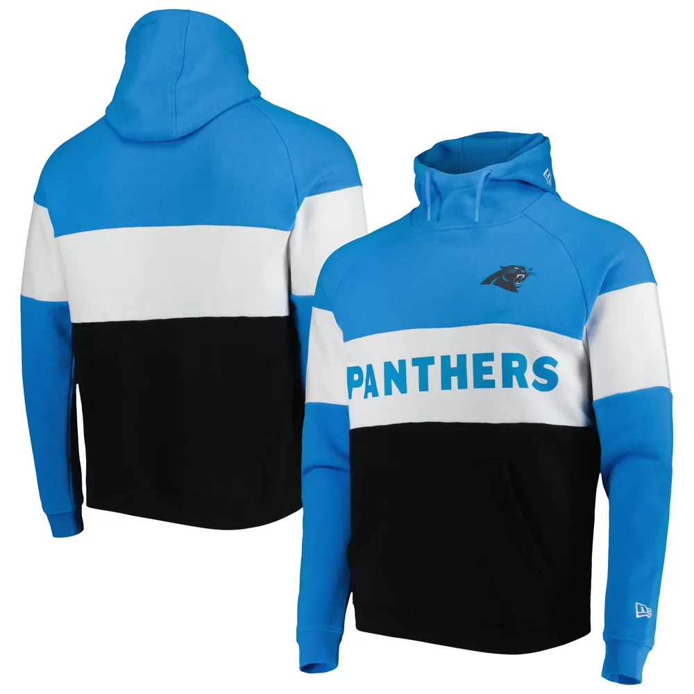 Women's Antigua Blue Carolina Panthers Victory Pullover Hoodie