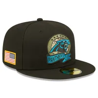 New Era Carolina Panthers Salute to Service Camo 9FORTY Snapback Hat