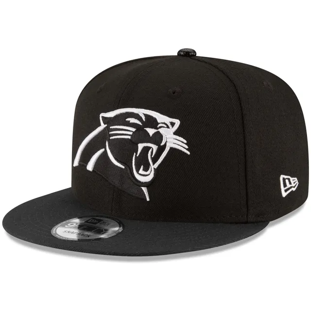 Men's New Era Black Detroit Lions Basic 9FIFTY Adjustable Snapback Hat