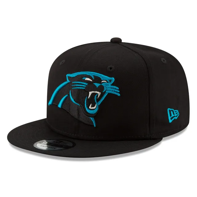 Youth New Era Camo Carolina Panthers Main Trucker 9FIFTY Snapback Hat