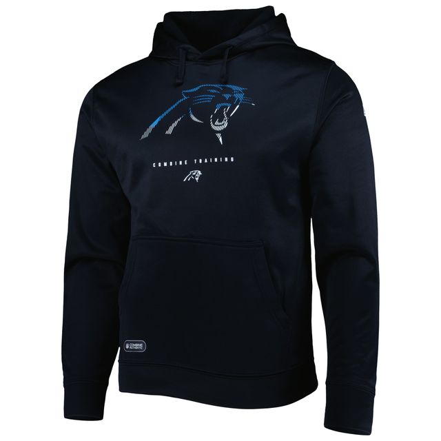 New Era Black Carolina Panthers Big & Tall Primary Logo Pullover Hoodie