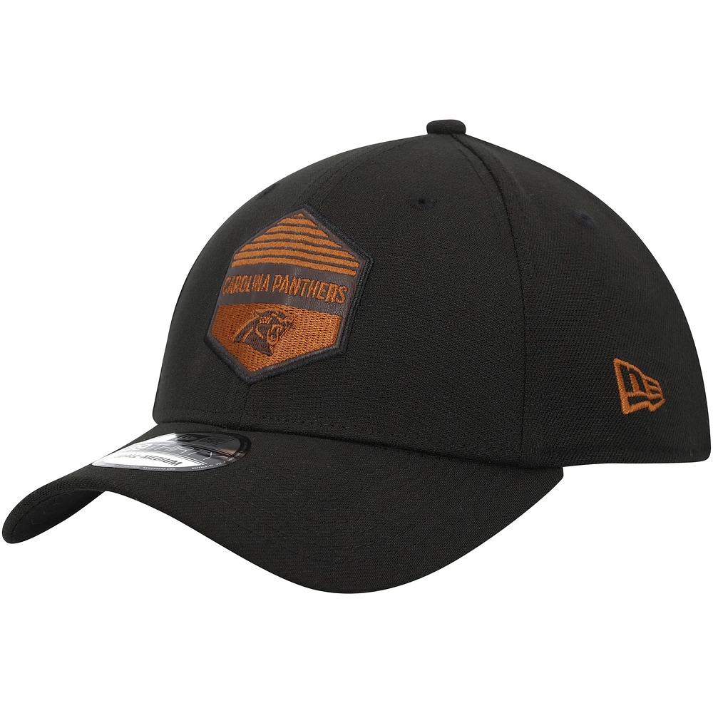 Casquette flex 39THIRTY pour homme des Panthers Gulch de la Caroline noire New Era