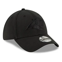 Casquette Flex 39THIRTY avec logo des Panthers de la Caroline noires New Era pour homme