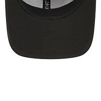 Men's New Era Black Carolina Panthers  Main 39THIRTY Flex Hat