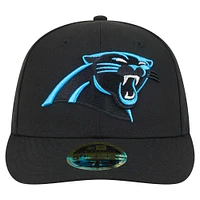 Men's New Era Carolina Panthers Omaha Low Profile 59FIFTY Fitted Hat