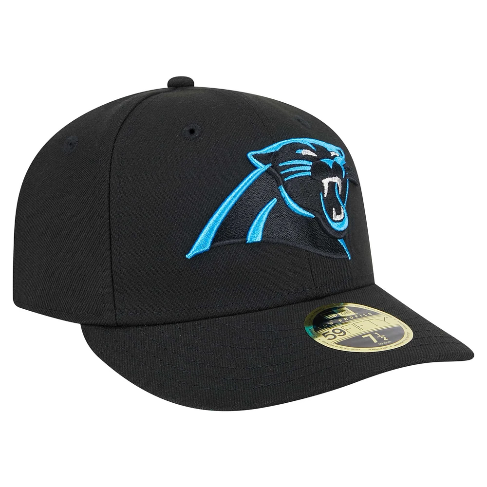 Men's New Era Carolina Panthers Omaha Low Profile 59FIFTY Fitted Hat