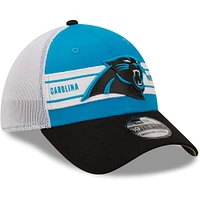 Men's New Era Blue/Black Carolina Panthers Team Banded 39THIRTY - Flex Hat