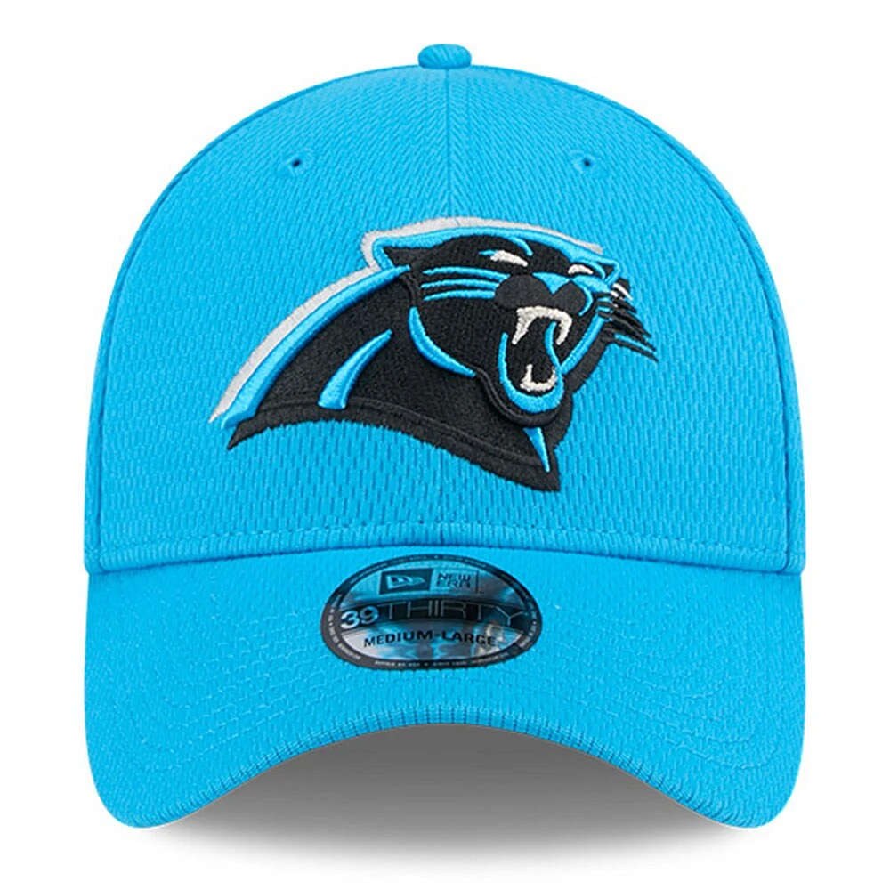 Casquette flexible 39THIRTY NFL Draft des Panthers de la Caroline bleue New Era pour hommes