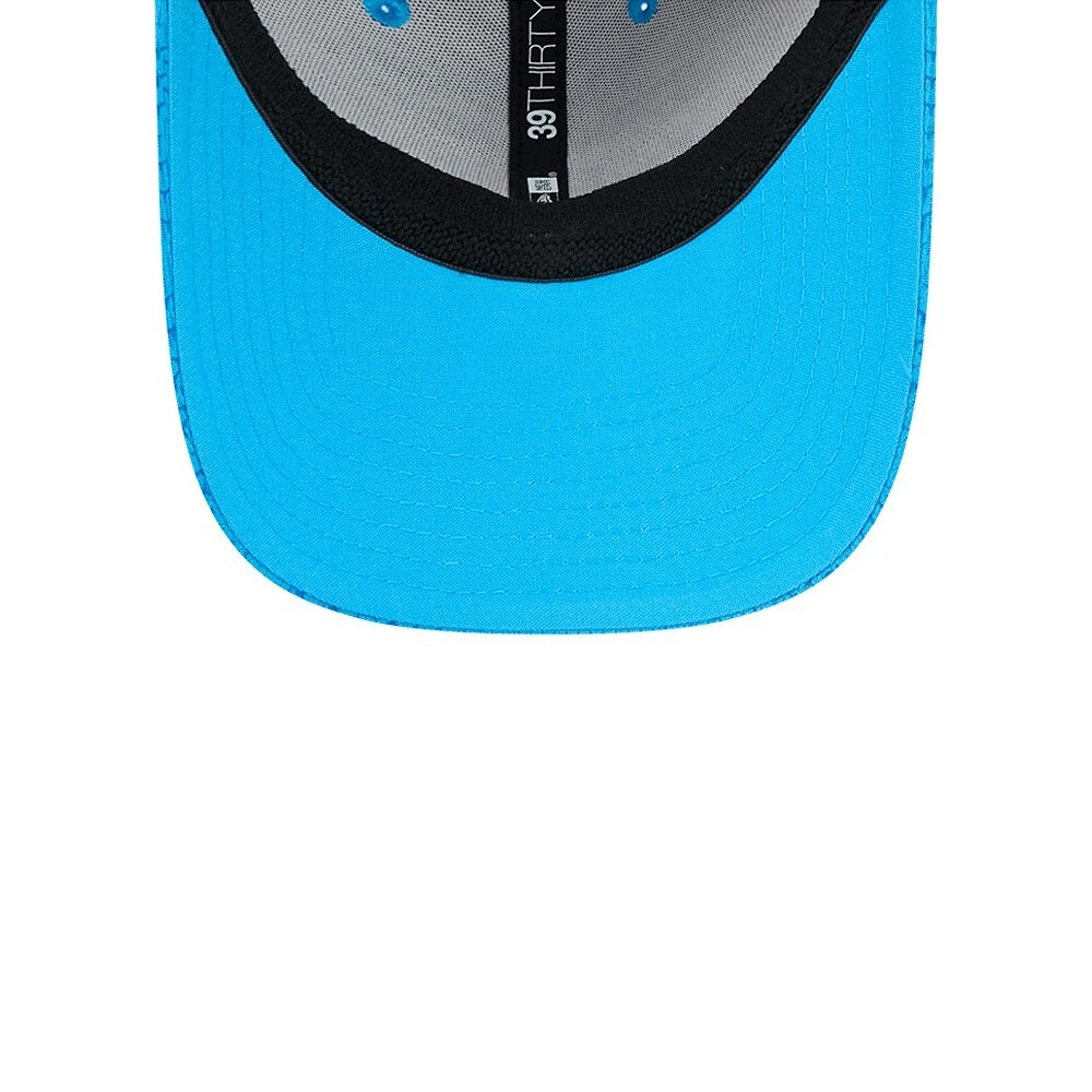 Casquette flexible 39THIRTY Sideline 2024 des Panthers de la Caroline New Era pour hommes, bleue