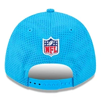 Men's New Era Blue Carolina Panthers 2024 Sideline 9FORTY Stretch-Snap Hat