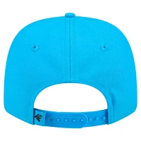 Casquette extensible à bouton-pression 9SEVENTY bleue des Carolina Panthers de New Era pour homme