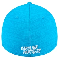 Men's New Era Blue Carolina Panthers  Active Tech 39THIRTY Flex Hat