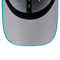 Men's New Era Blue Carolina Panthers  Active Tech 39THIRTY Flex Hat