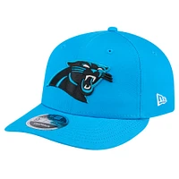 Casquette à visière plate 9FIFTY bleue des Panthers de la Caroline de New Era pour homme