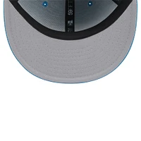 Casquette ajustée Omaha 59FIFTY des Carolina Panthers bleue New Era pour hommes