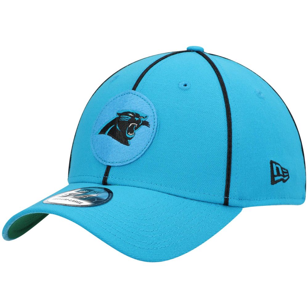 Men's New Era Blue Carolina Panthers Sideline 39Thirty Flex Hat