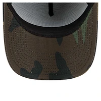 Men's New Era Camo Carolina Panthers Mystic Camo A-Frame 9FORTY Adjustable Hat