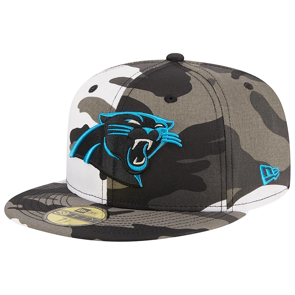 Casquette ajustée 59FIFTY Urban Camo des Panthers de la Caroline New Era pour homme