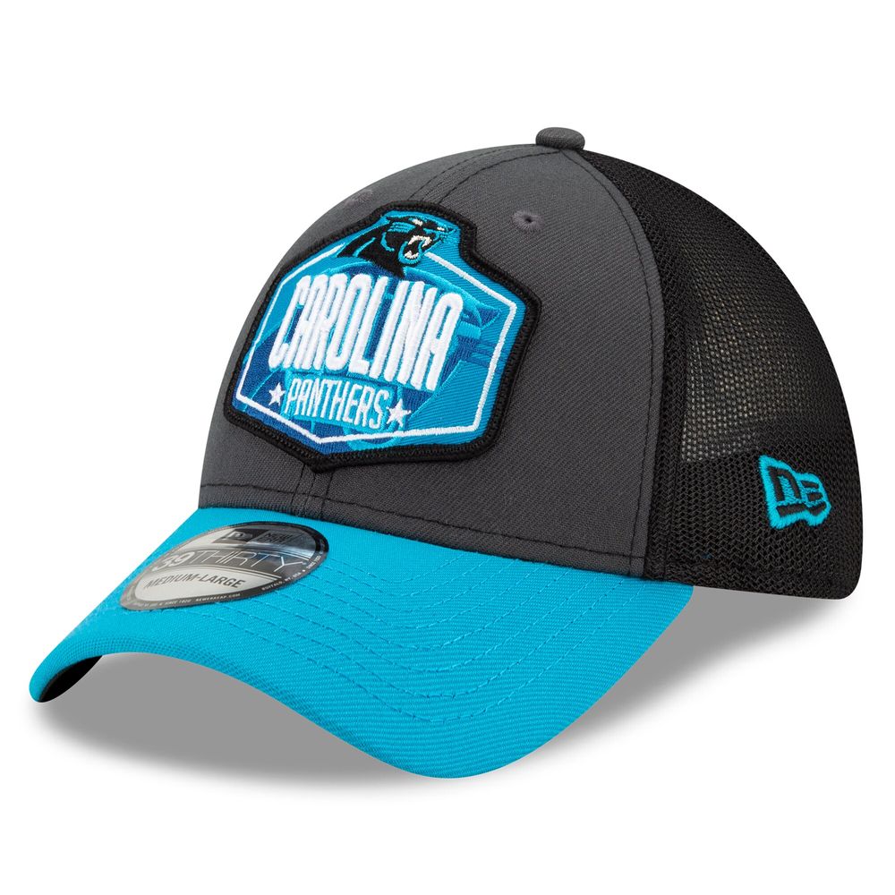 Carolina Panthers New Era 2021 NFL Draft On-Stage 59FIFTY Fitted Hat -  Graphite/Blue