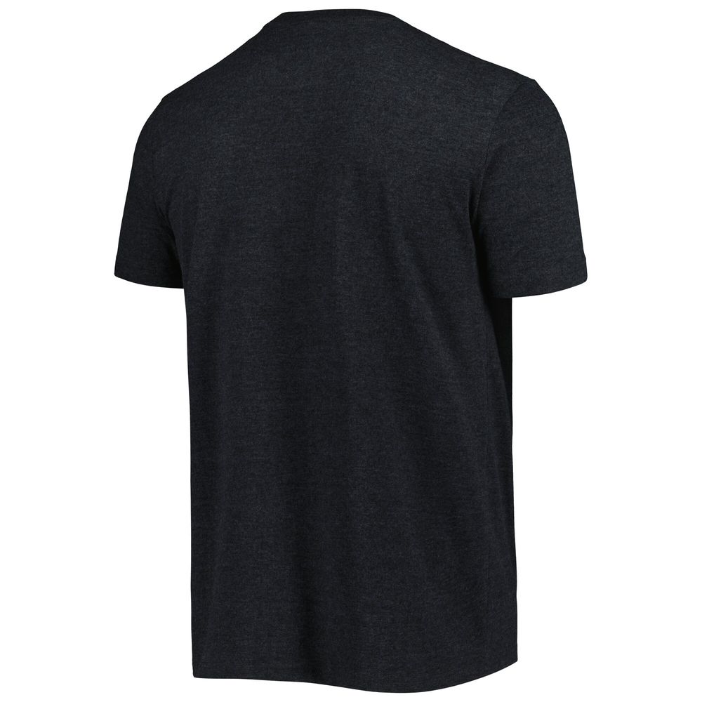 Men's New Era Heathered Black Carolina Panthers Training Collection T-Shirt