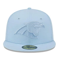 Men's  New Era Light Blue Carolina Panthers Color Pack 59FIFTY Fitted Hat