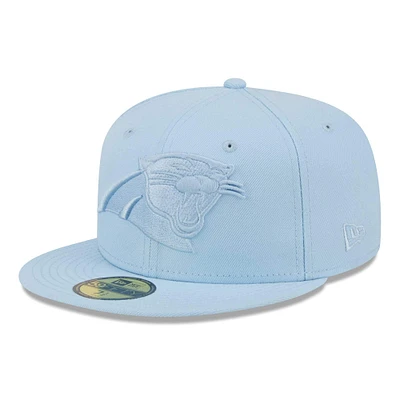 Men's  New Era Light Blue Carolina Panthers Color Pack 59FIFTY Fitted Hat